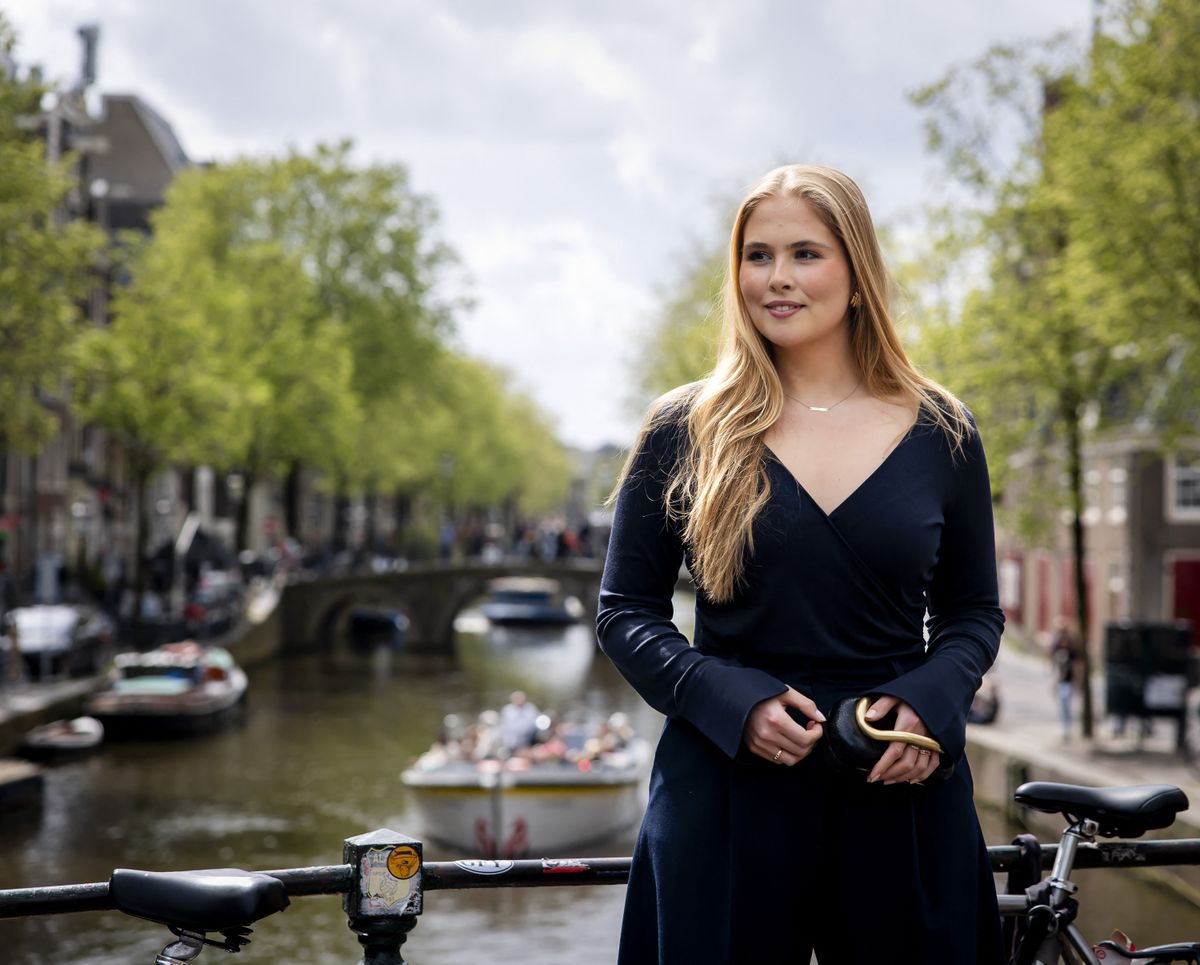 Generations of strength: Amalia’s rising approval ratings echo the enduring legacy of her grandmother, Princess Beatrix.