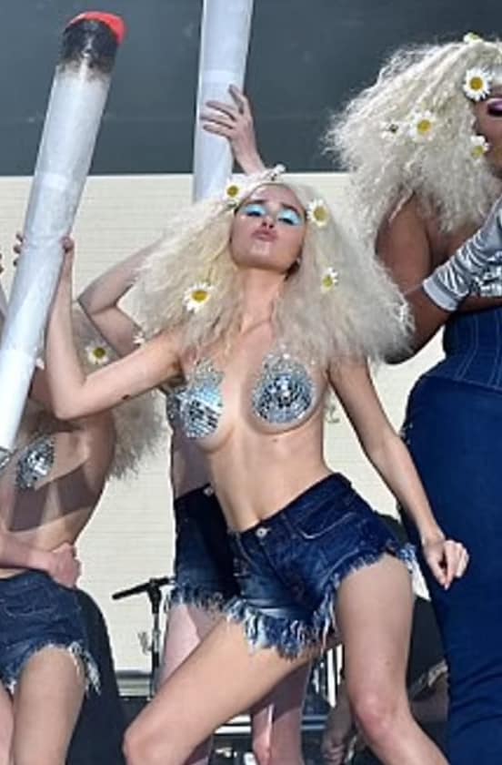 Miley Cyrus during Capital FM's Summertime Ball at Wembley Stadium, London. 
