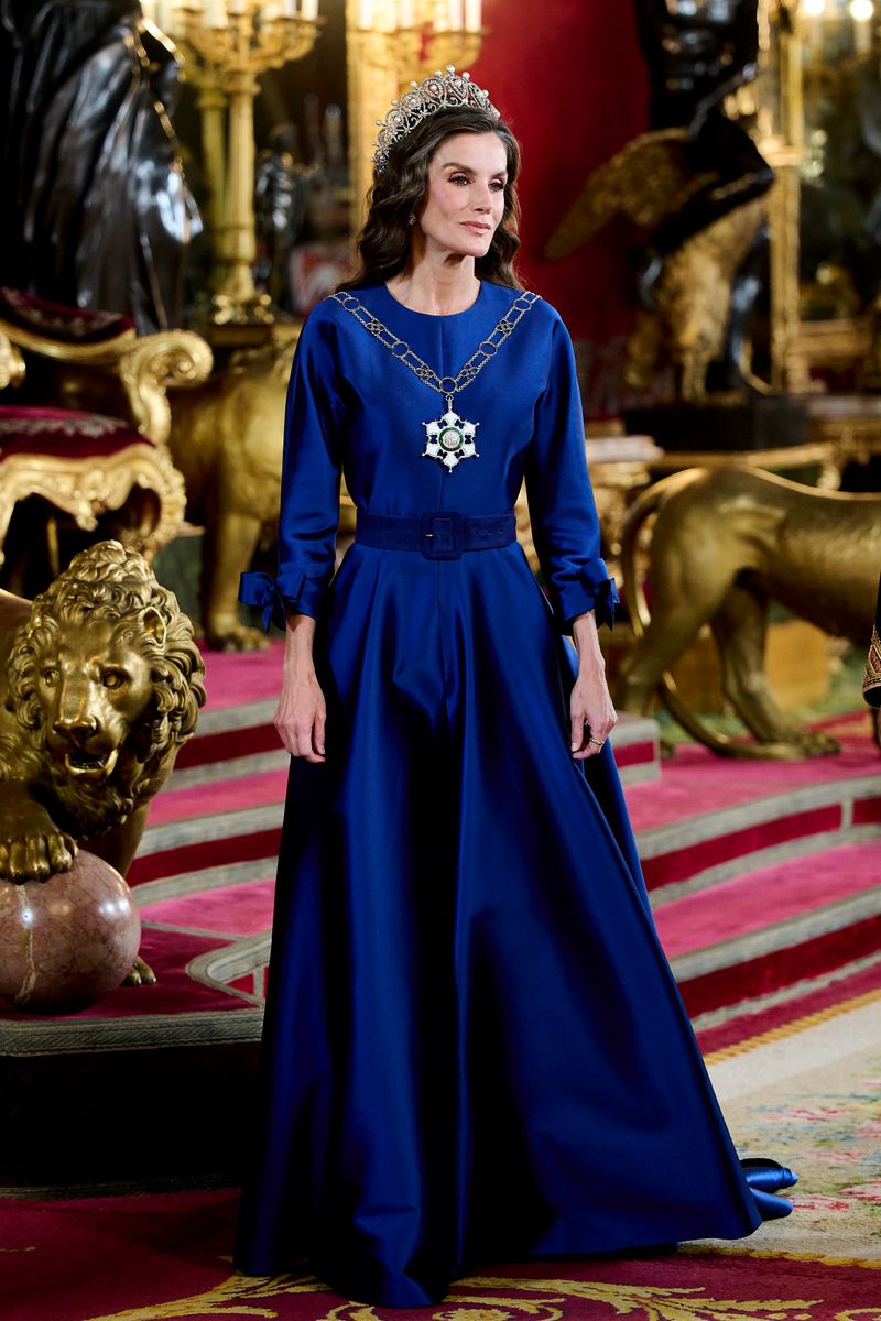 The glamour of Queen Letizia