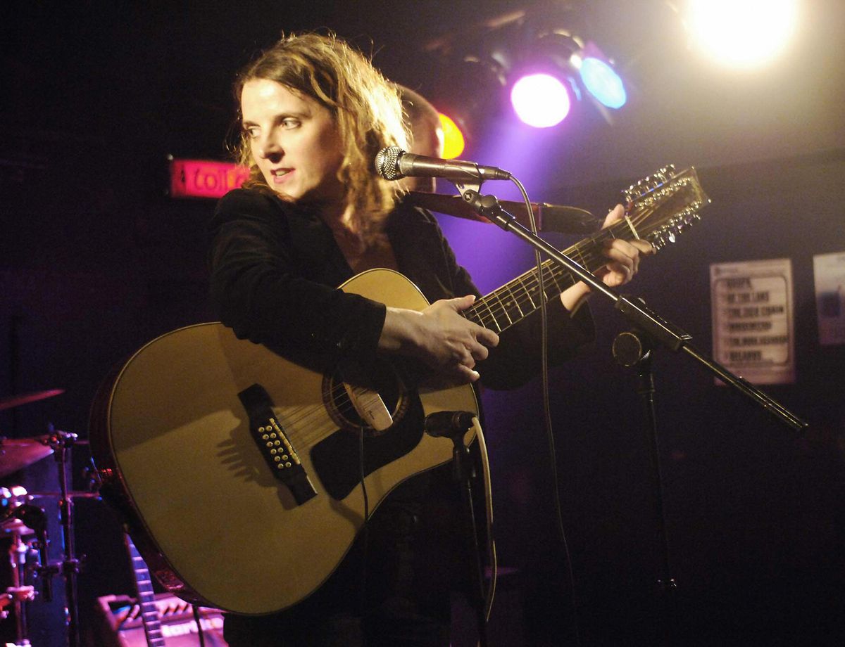 Abigail Hopkins performing in Garage in London, 2006