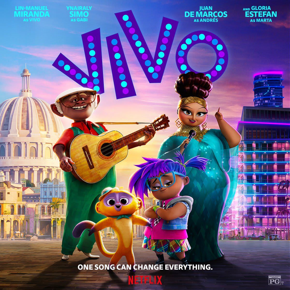 Vivo premieres globally Aug. 6 on Netflix