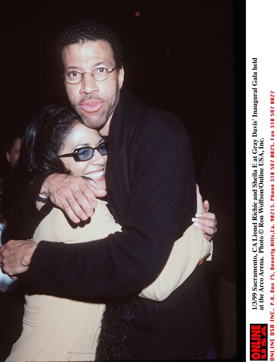 Lionel Richie and Sheila E. in 1999.