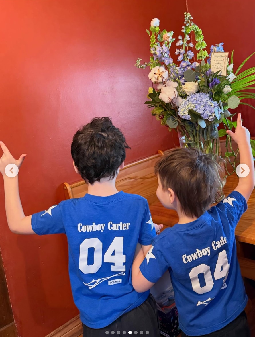 Beyoncé surprises family with flowers after their viral Cowboy Carter Tour gender reveal