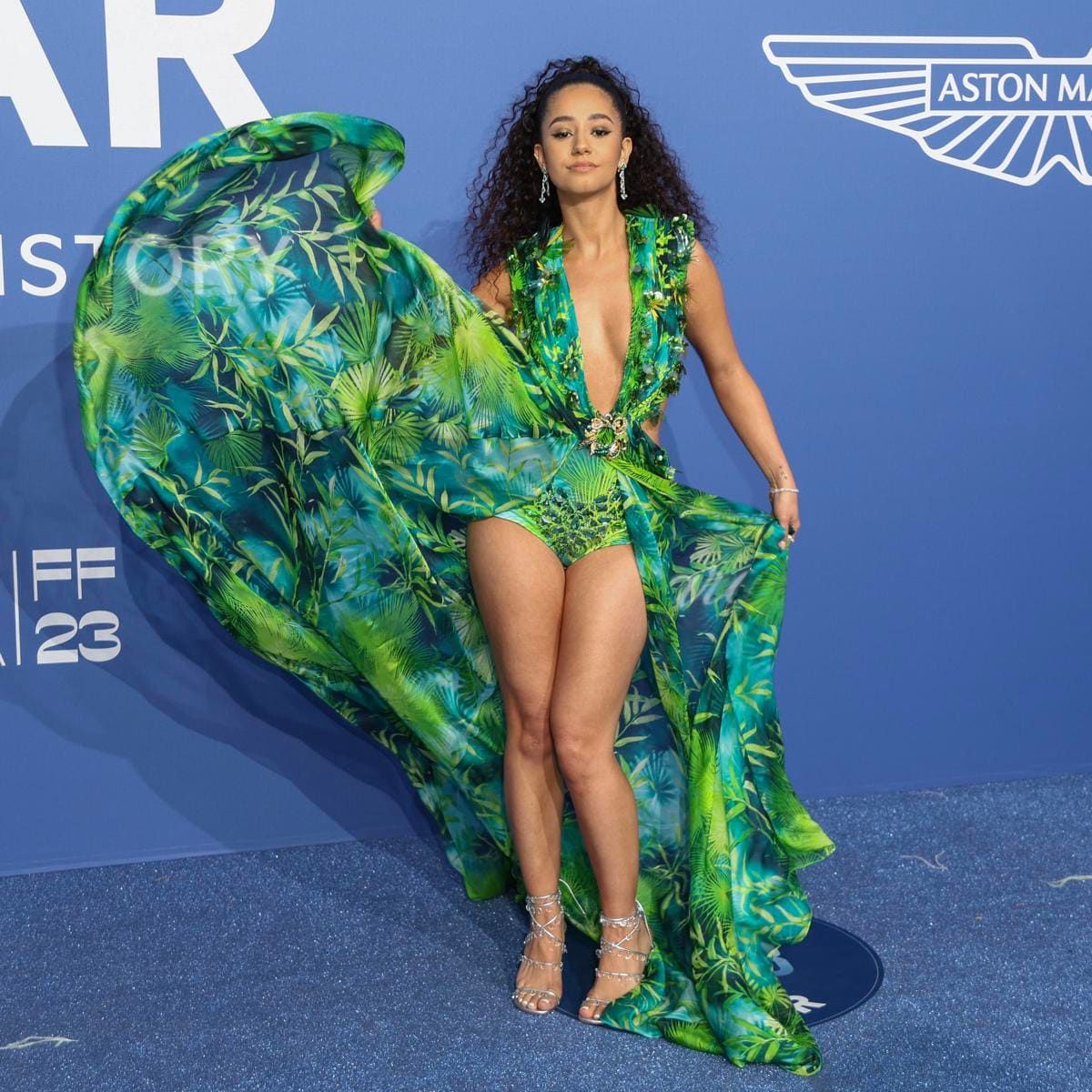 jlo green dress Jennifer Lopez's Versace Is Back In The Cultural Conversation The Story of Jennifer Lopez's