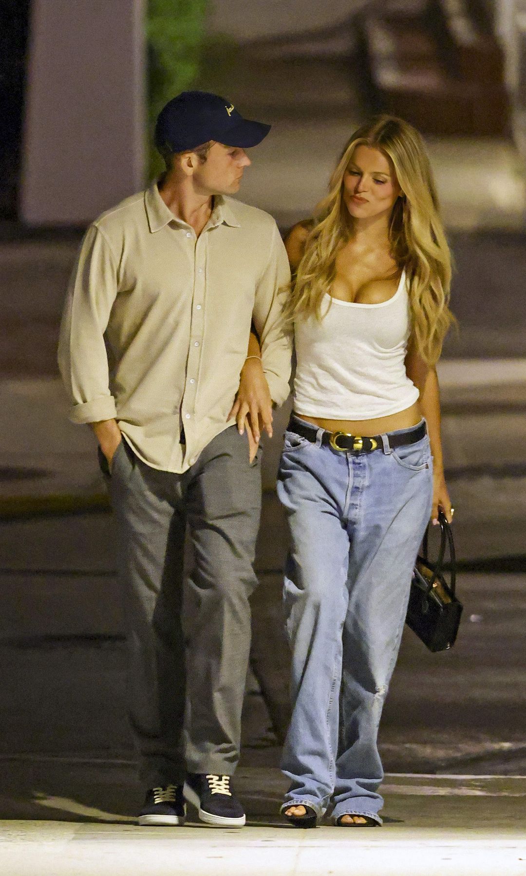 Brooks Nader and Taron Egerton were seen on a date night in Santa Monica