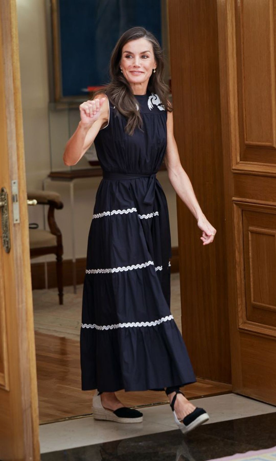 Queen Letizia honors La Roja with her earrings
