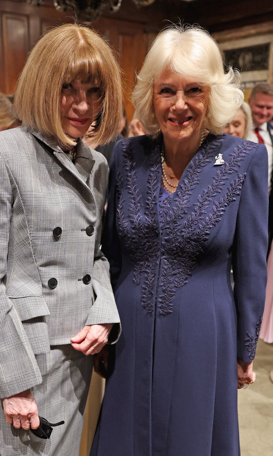 Queen Camilla met some notorious figures while visiting the New York Public Library