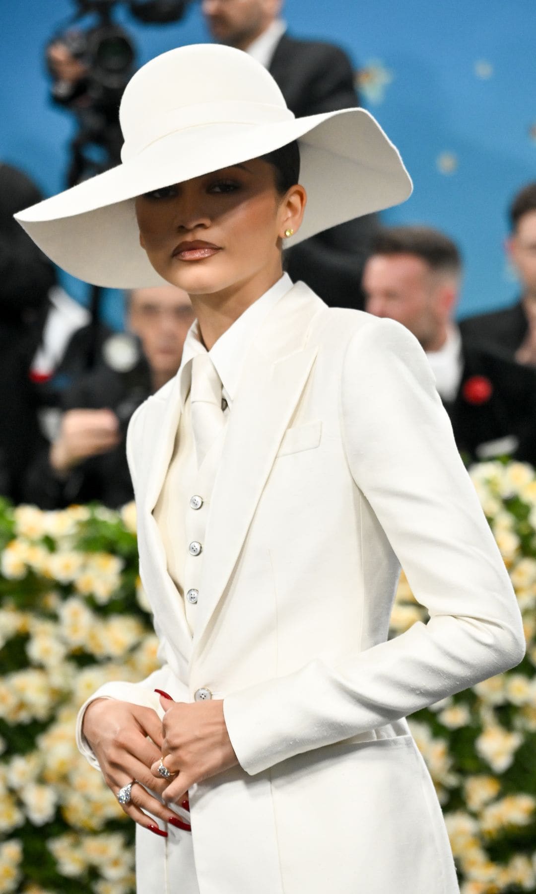 Zendaya at The 2025 Met Gala Celebrating "Superfine: Tailoring Black Style" 
