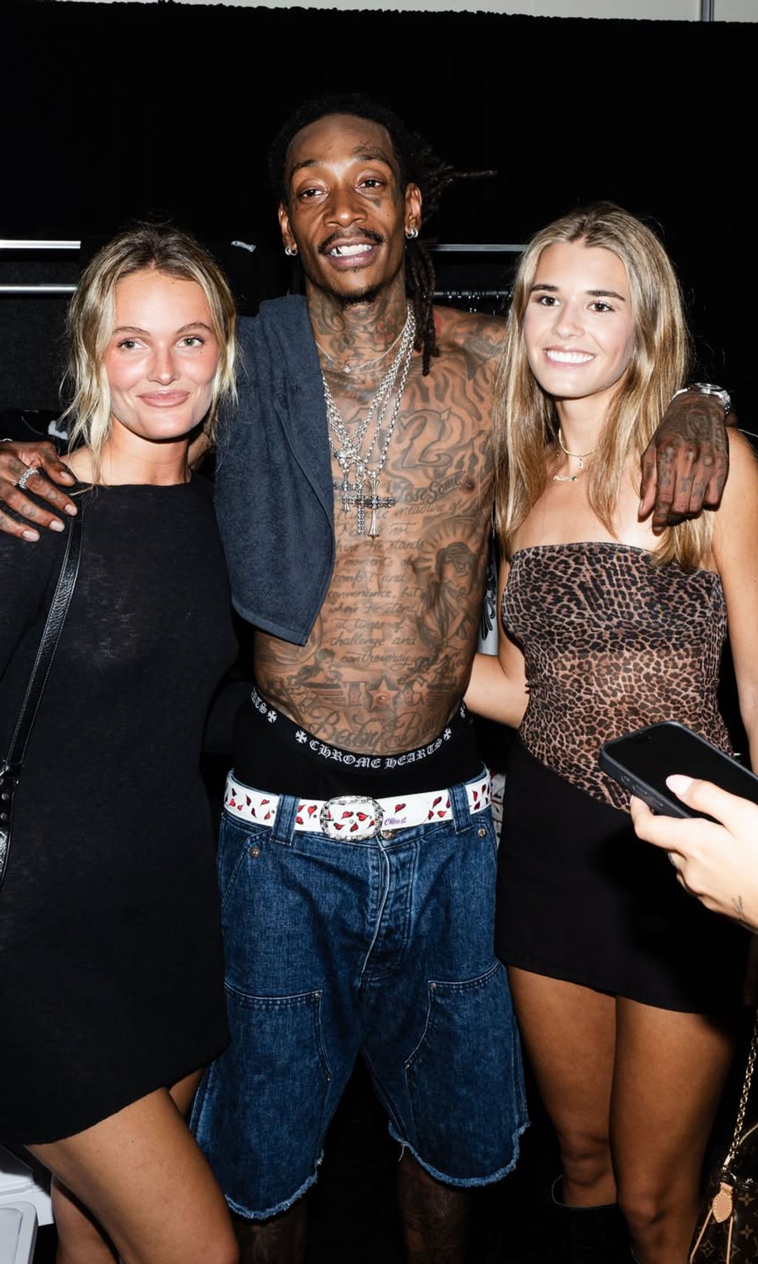 Kai attended the concert of Wiz Khalifa and Machine Gun Kelly