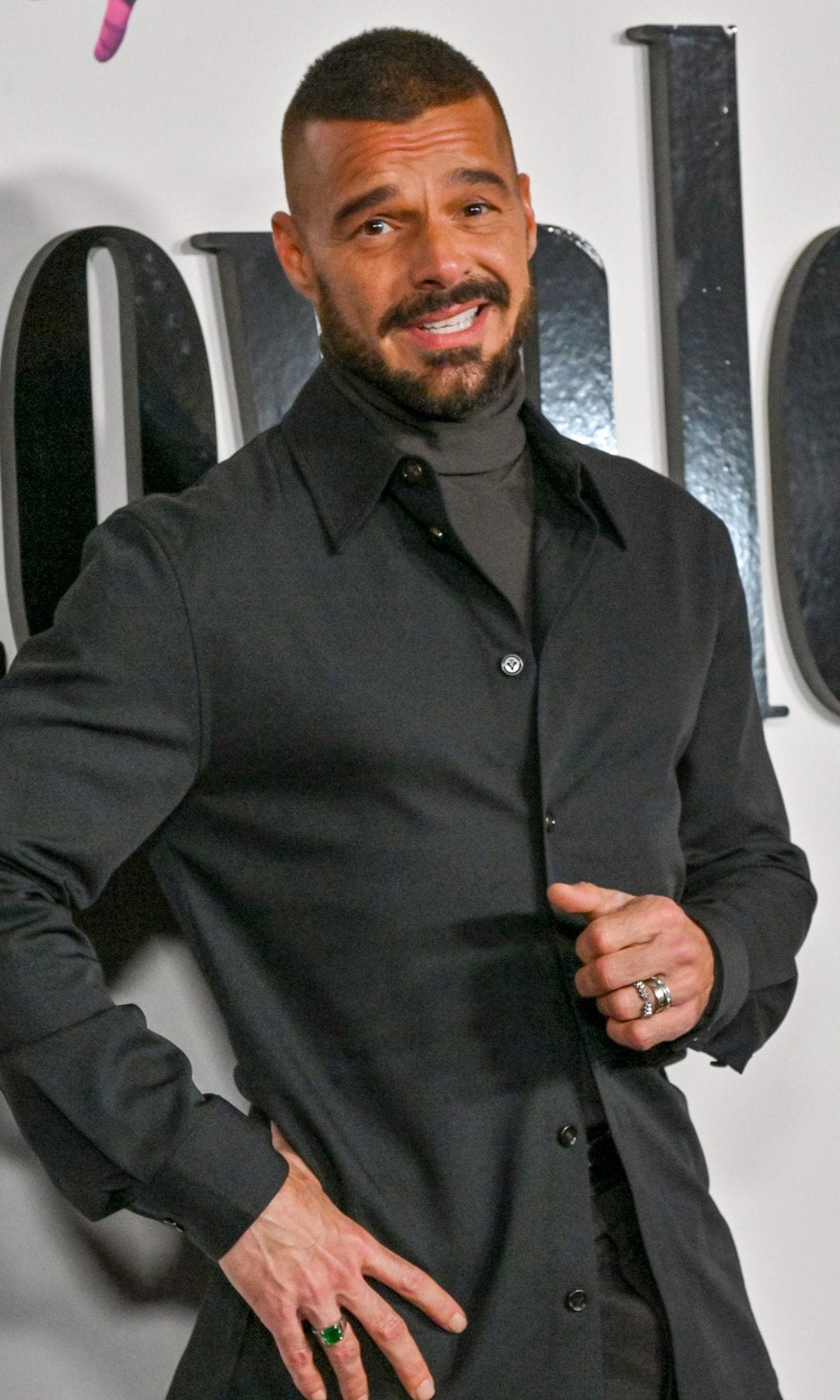 Ricky Martin looks tan, tall, and handsome at the Emmy FYC event