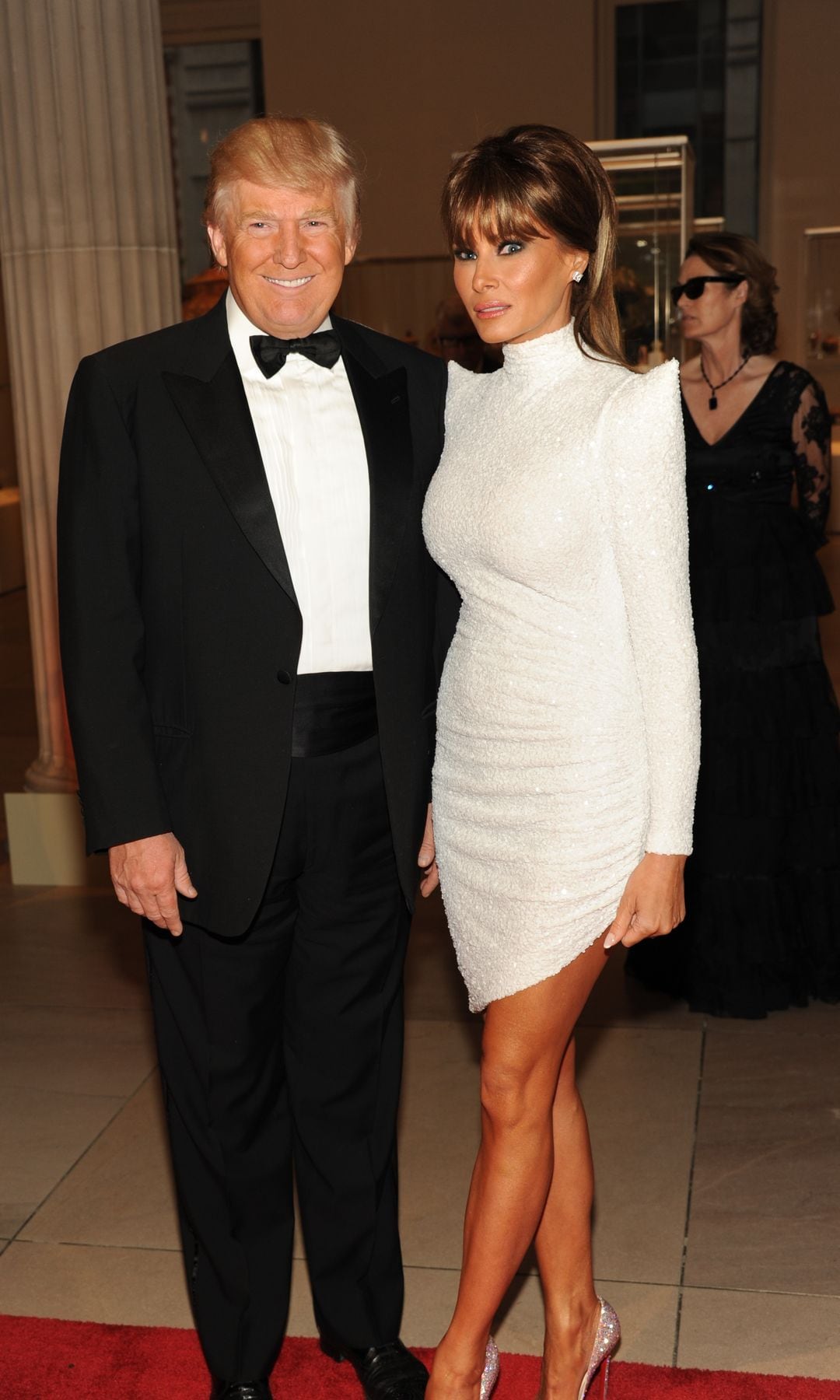 Donald and Melania Trump at the 2012 Met Gala