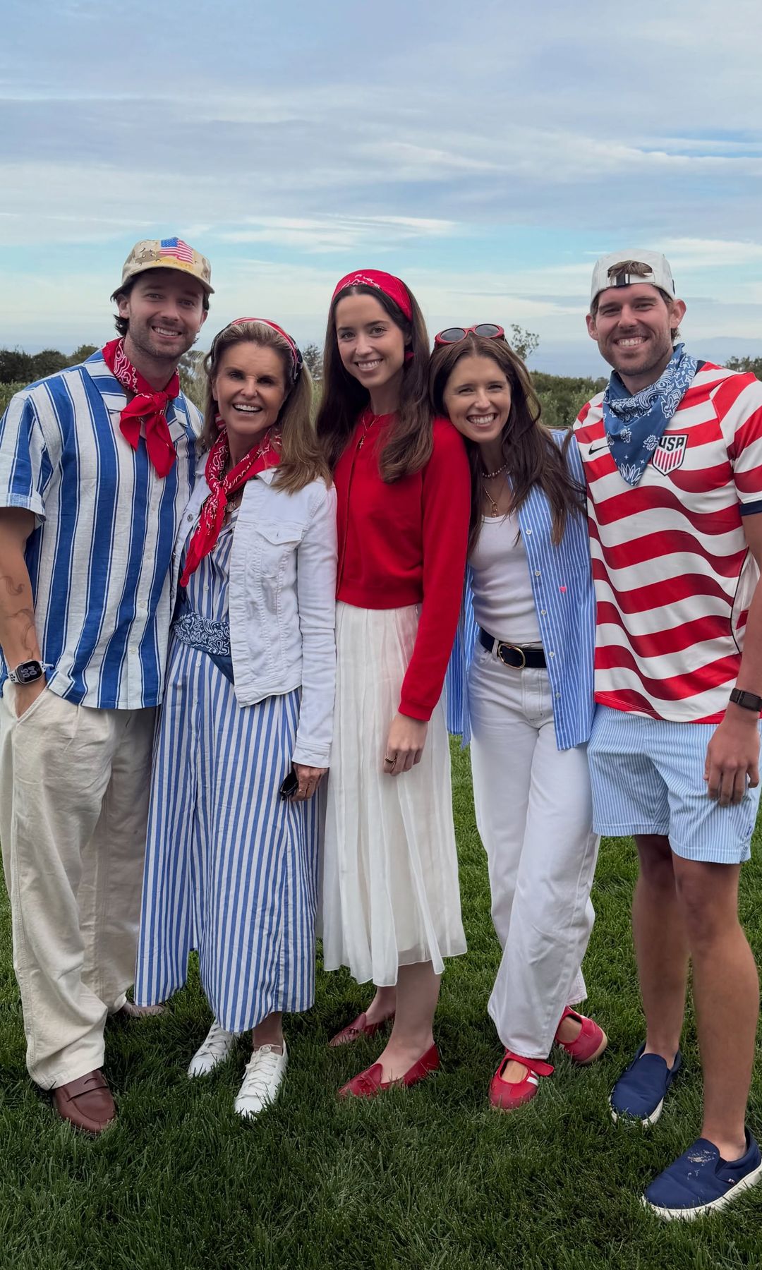 Katherine Schwarzenegger shared a photo alongside her siblings, celebrating 4th of July