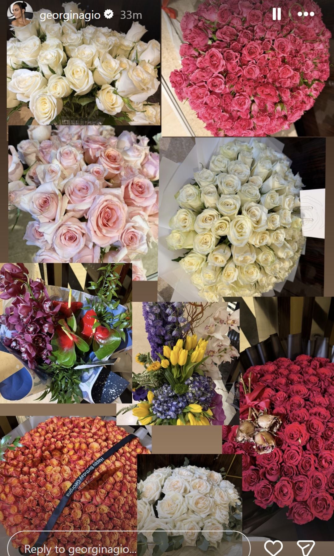 Rodriguez received love from her friends and close ones