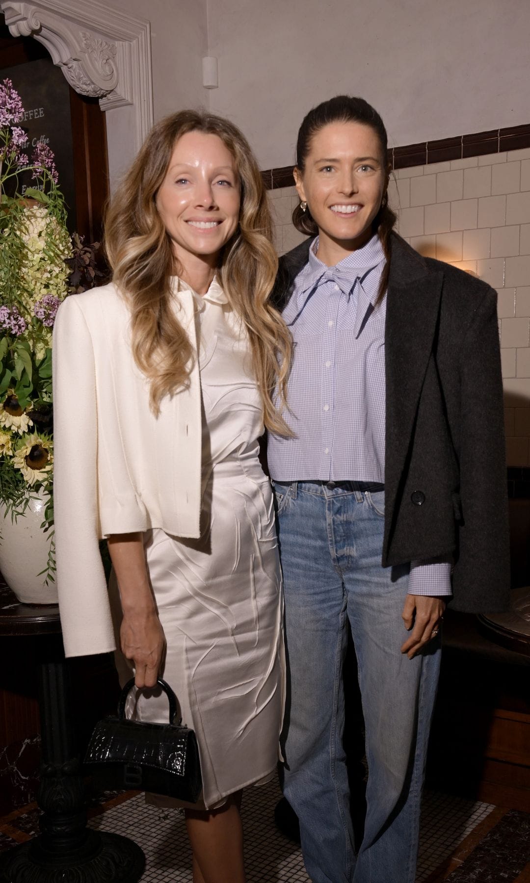 Cassandra Thurswell and Anna Doherty attend A Seat At The Table: New York