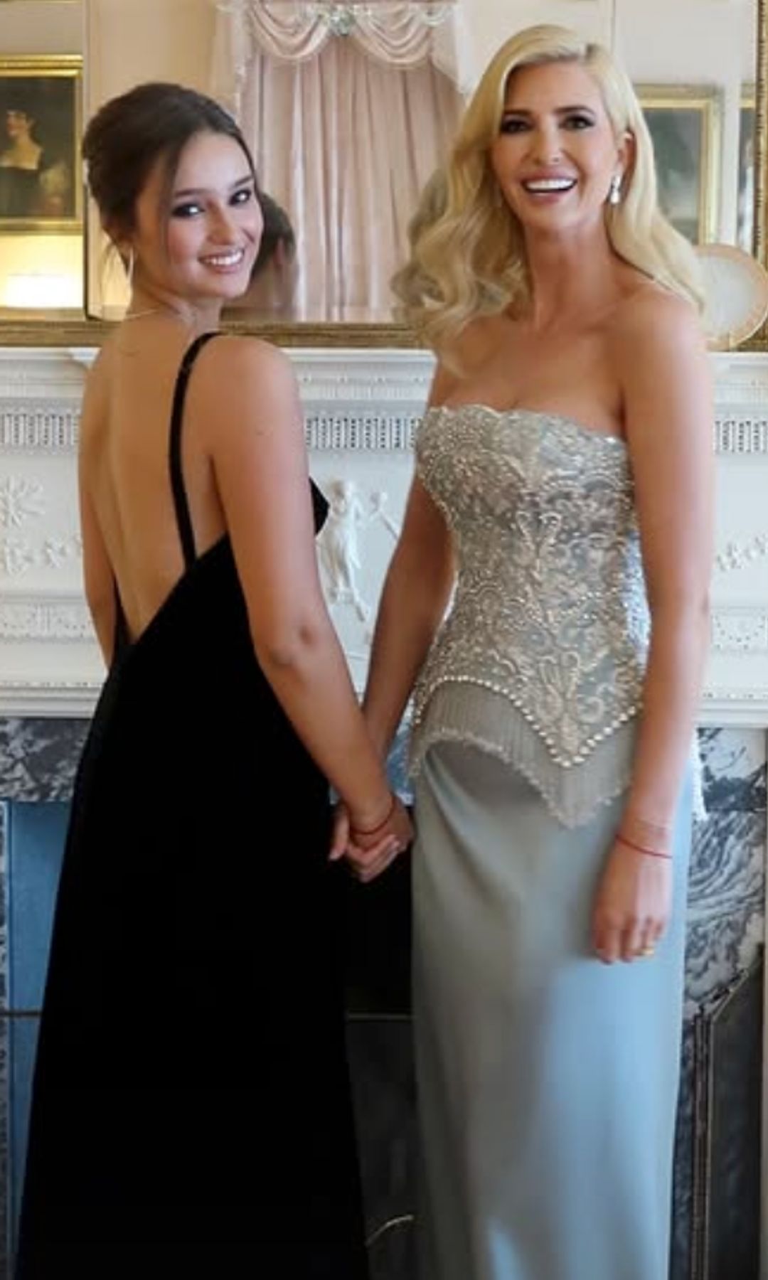 Ivanka Trump and daughter Arabella show off their glamorous day-to-night transformation at the White House