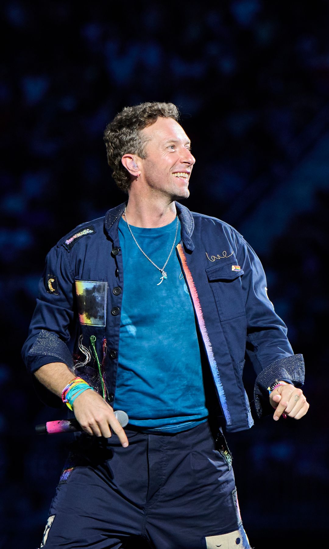 Chris Martin is currently on tour with his band, Coldplay