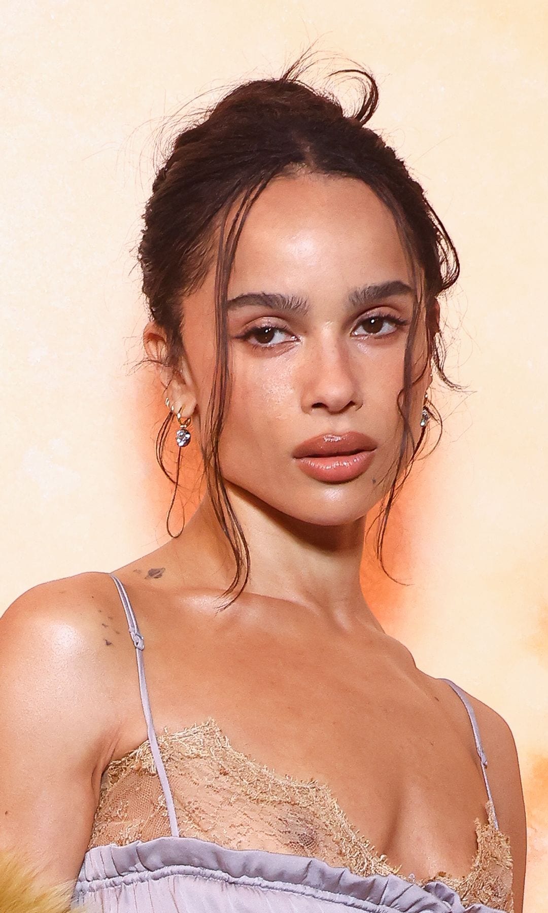 Zoë Kravitz looks effortlessly cool in cropped vest and massive diamonds: See her look!