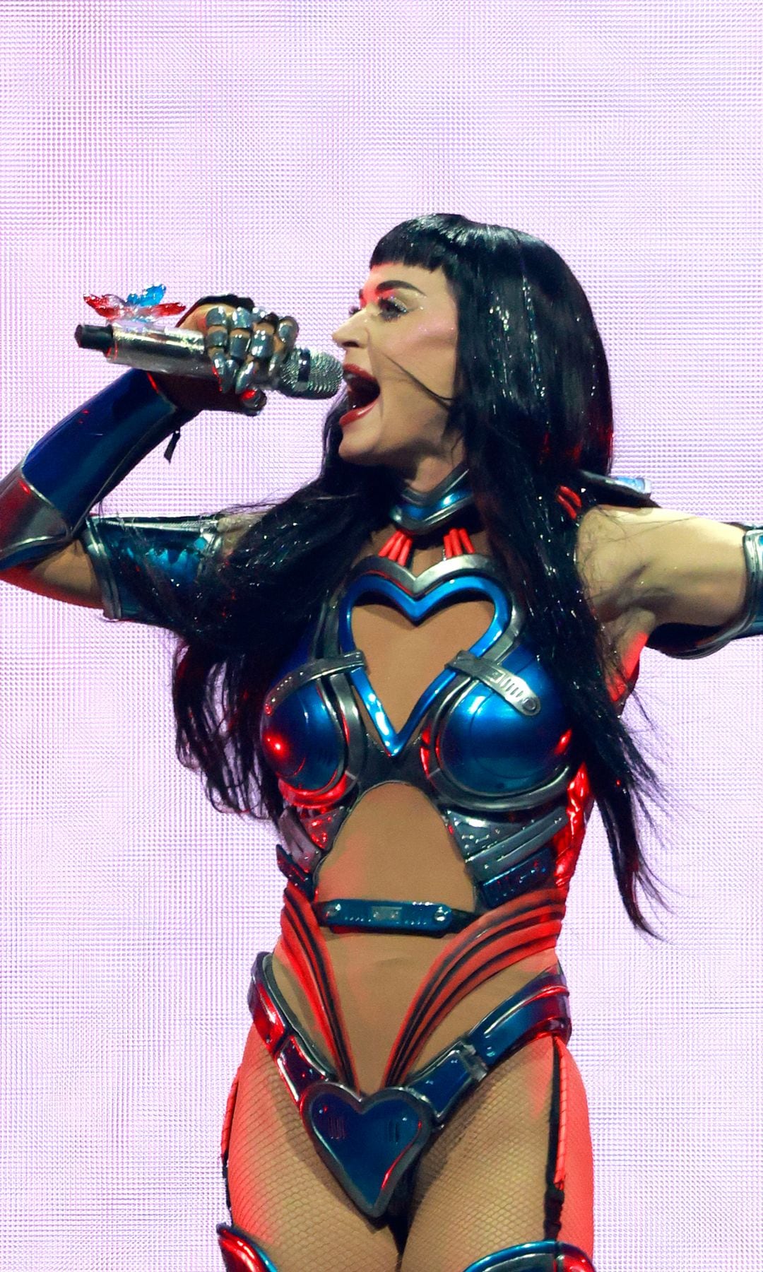 Katy Perry looks edgy in Mexican-made boots for her show in Nashville