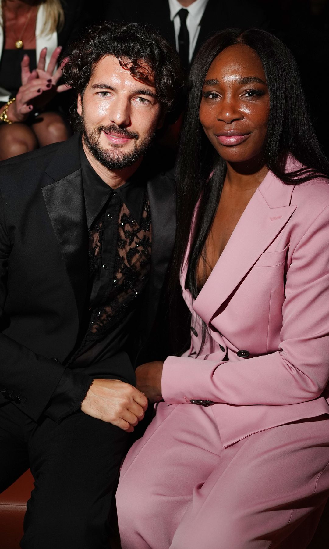 Andrea Preti and Venus Williams in Milan, Italy.