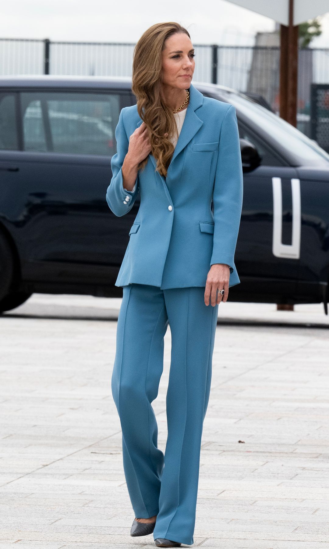 The Princess of Wales during the launch of a Suicide Prevention Toolkit on World Suicide Prevention Day at Hill Dickinson Stadium