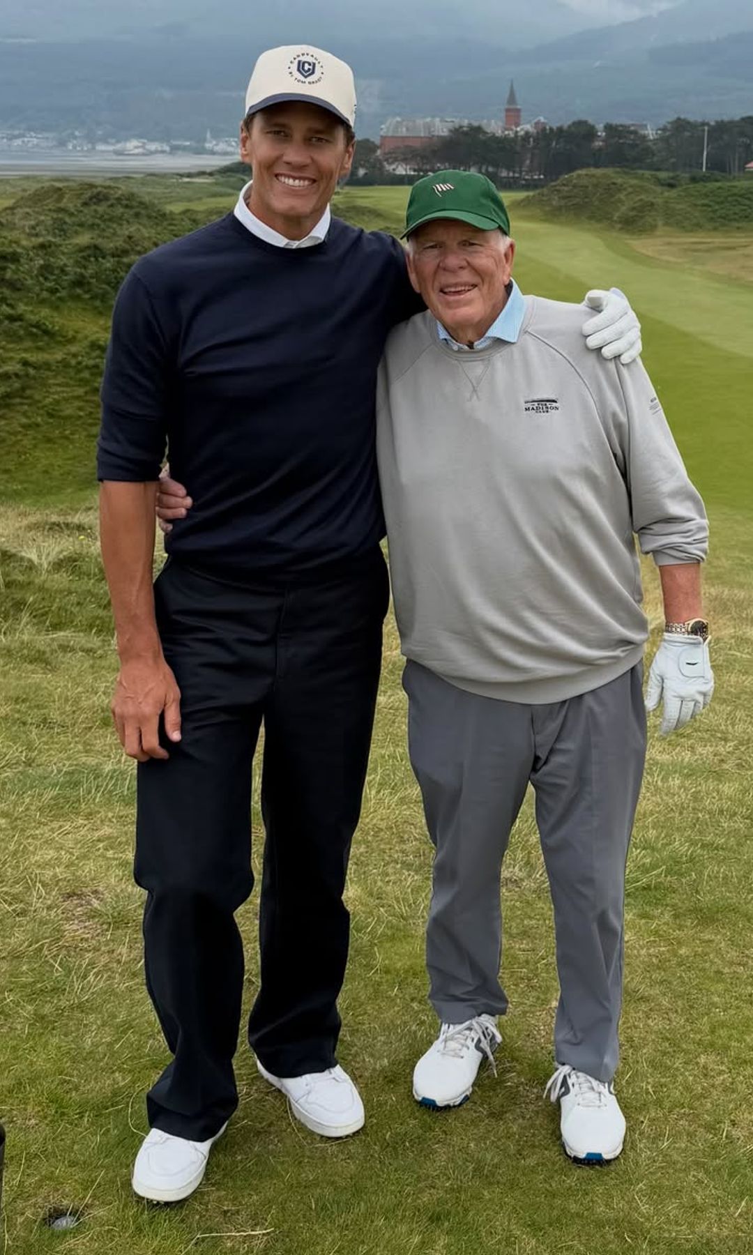 Tom Brady took his dad on a trip to Ireland to celebrate Father's Day