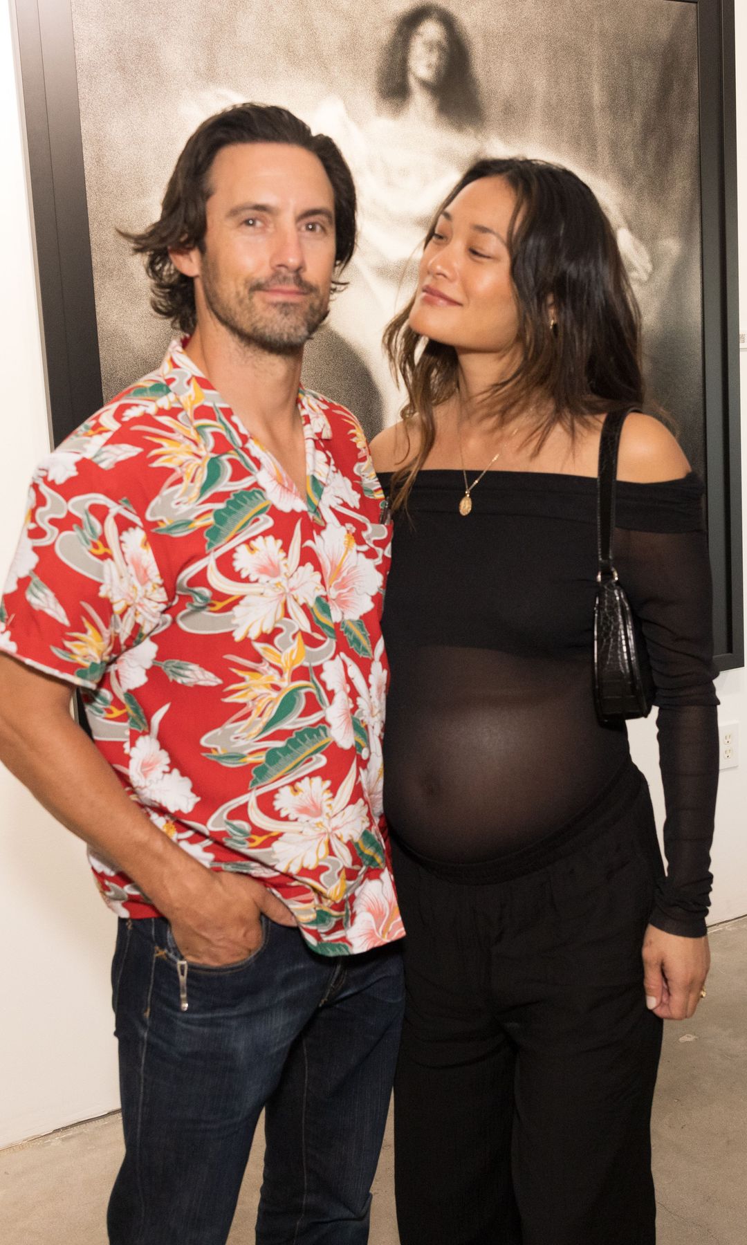 Milo Ventimiglia and wife Jarah Mariano