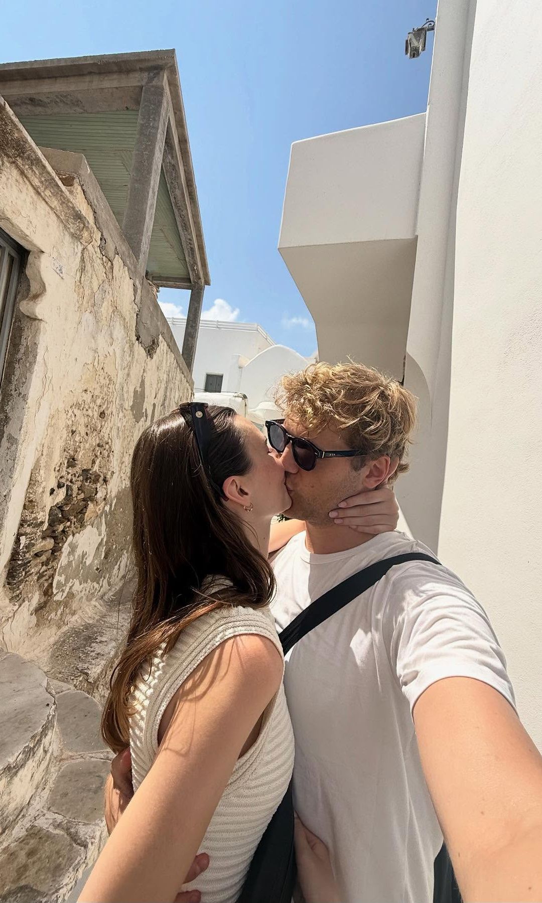 Alexa shared some romantic photos with Everett earlier this year
