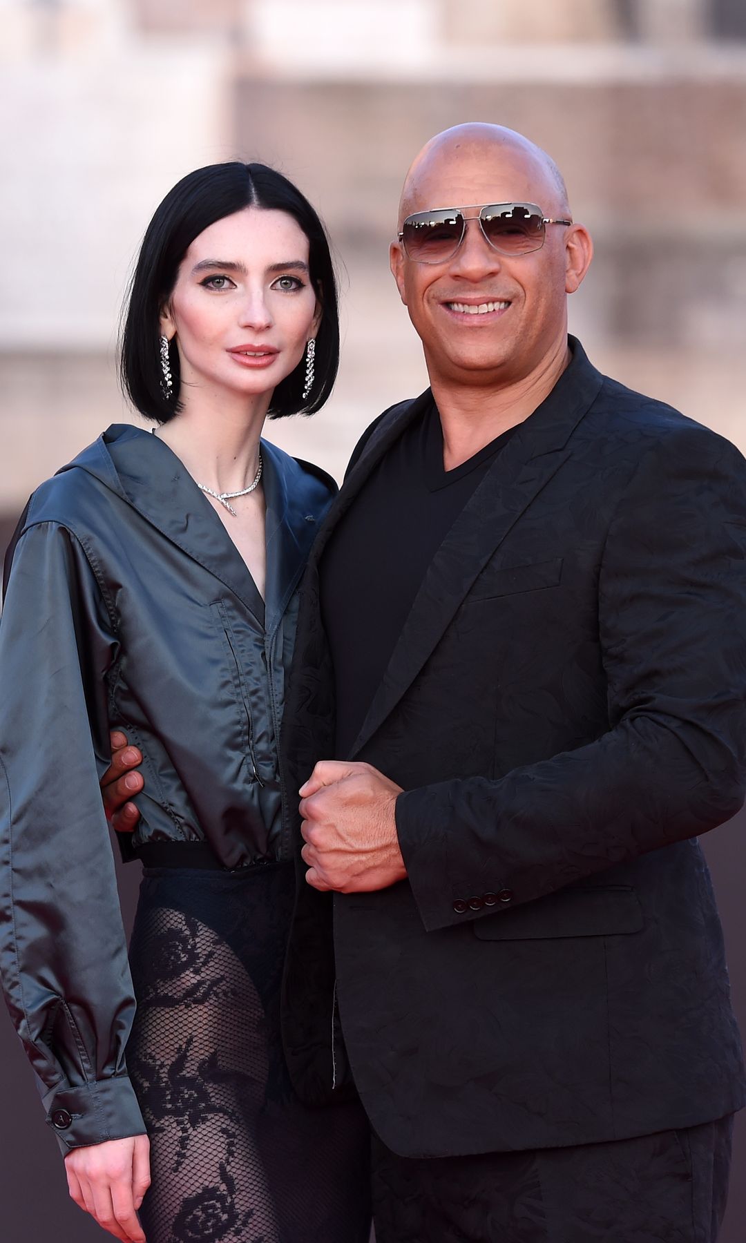 Meadow Walker and Vin Diesel in Rome