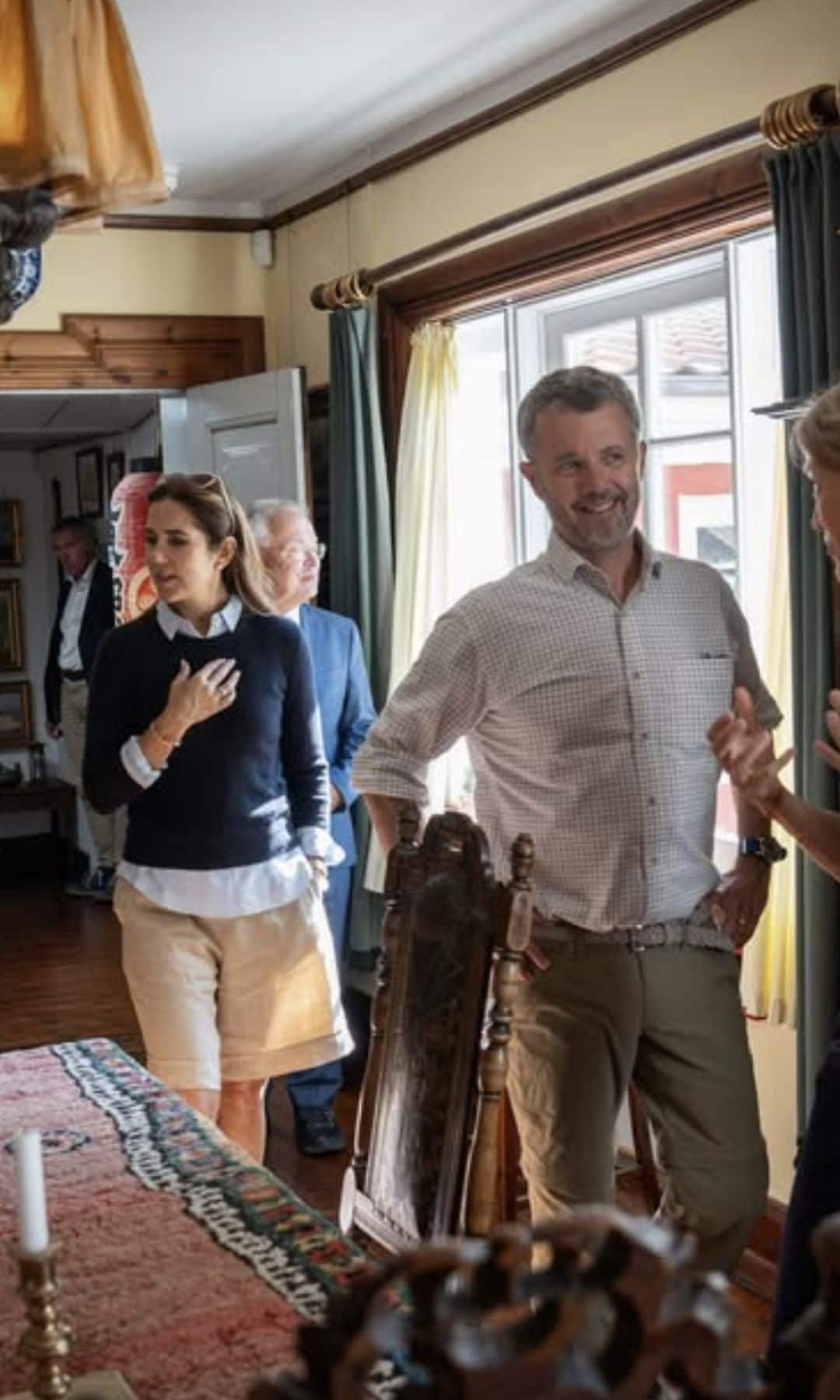 Frederik and Mary of Denmark enjoy the dunes that link them to King Felipe and Letizia
