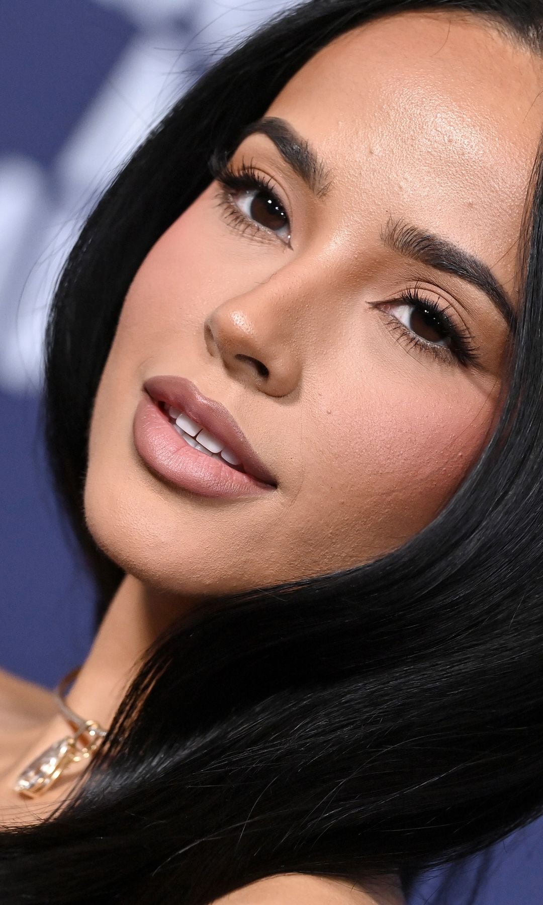 Becky G rules the 2025 AMAs in a bold curve-hugging mini dress