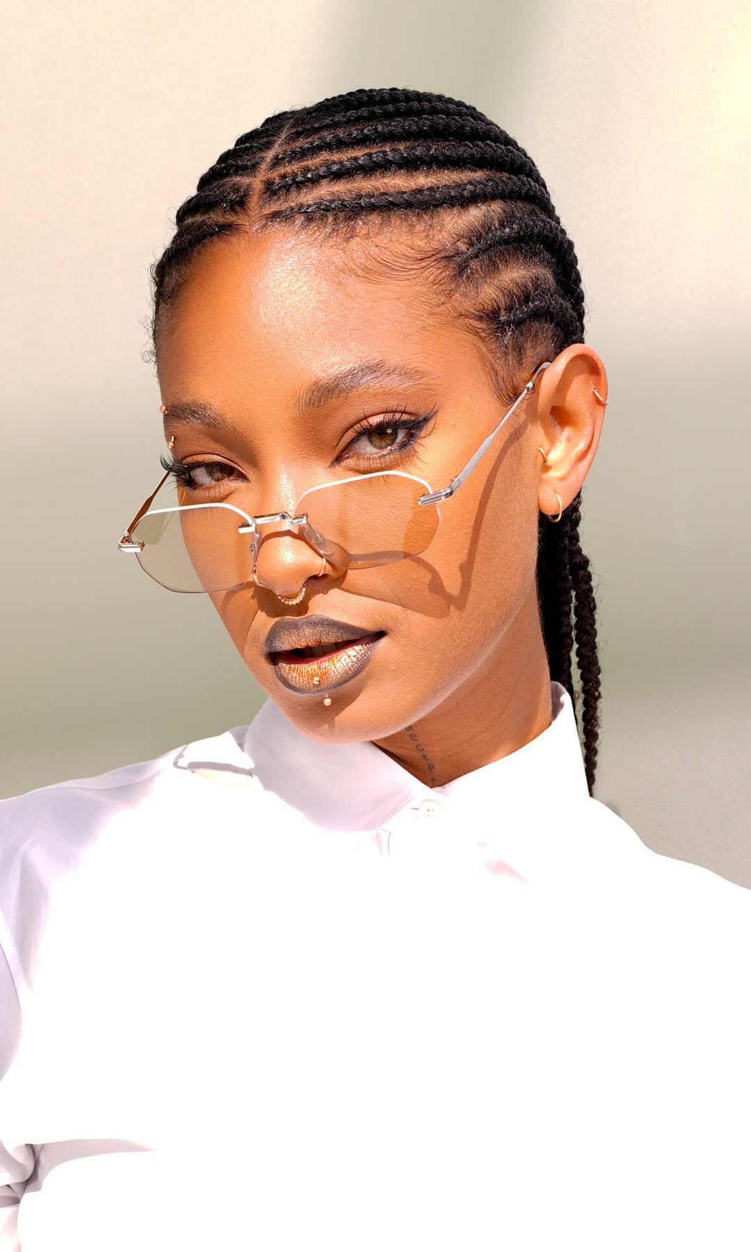 Willow Smith turns heads in daring pink mini dress with dramatic draped sleeve at special music event