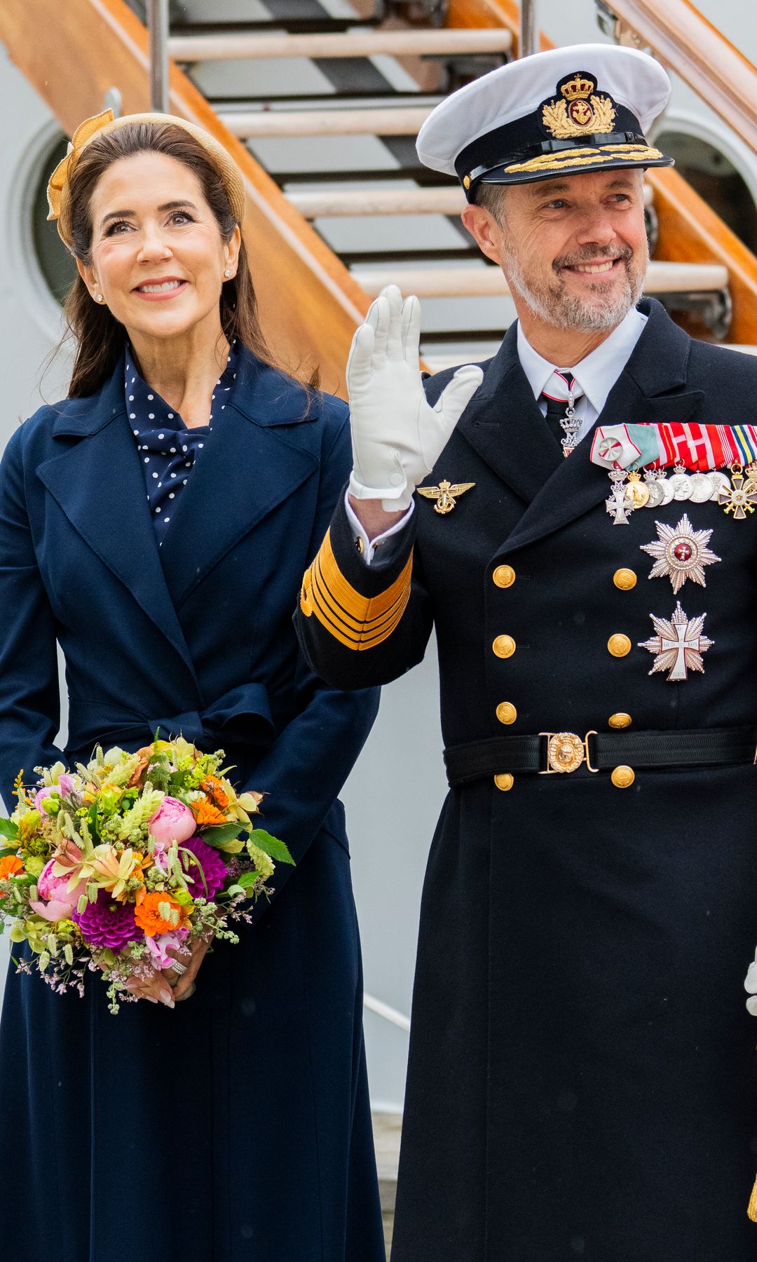 King Frederik honors a centuries-old royal connection as Queen Mary steps out with a future queen in Germany