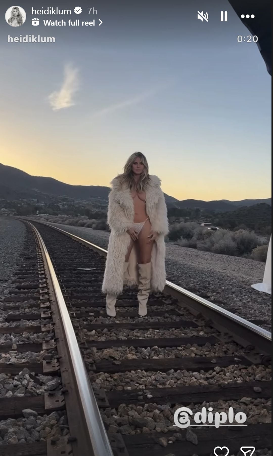 Heidi Klum is promoting a new song for her competition show