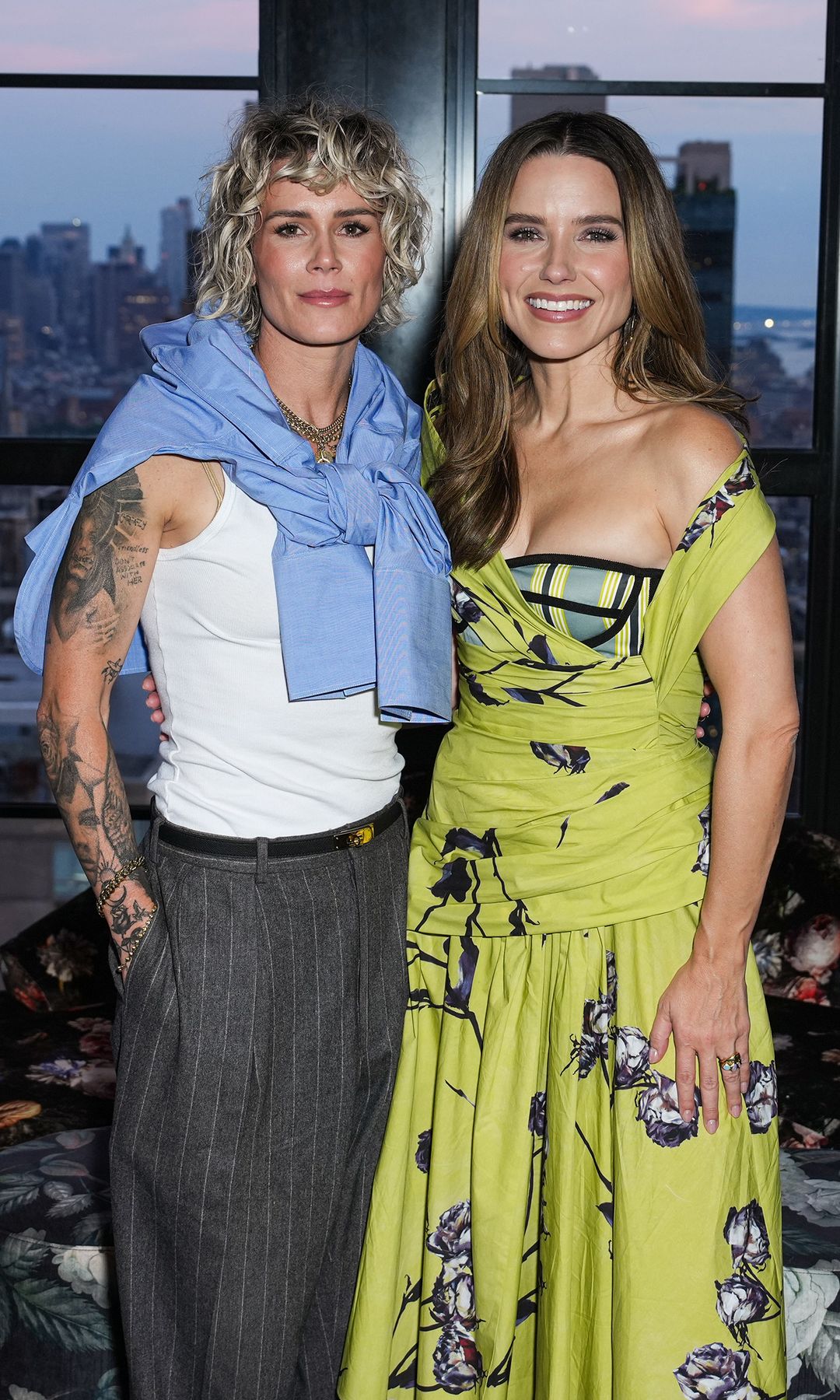 Ashlyn Harris and Sophia Bush at a screening in New York earlier this year