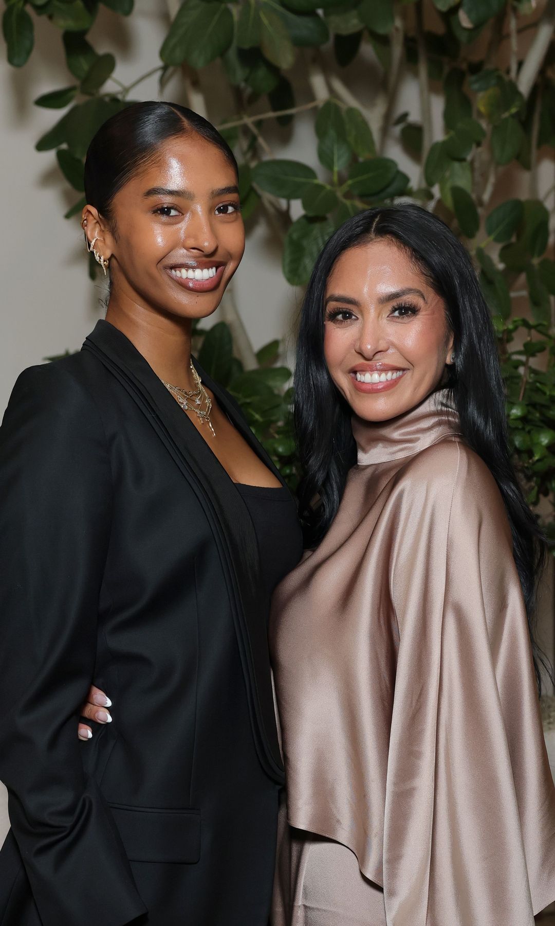 Natalia and Vanessa Bryant share glamorous looks from Taylor Swift and Travis Kelce's wedding