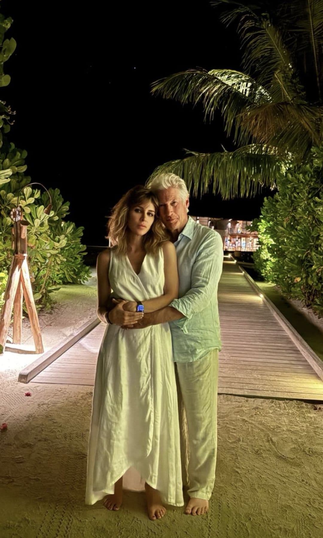 Richard and Alejandra Gere enjoyed his first birthday in Madrid