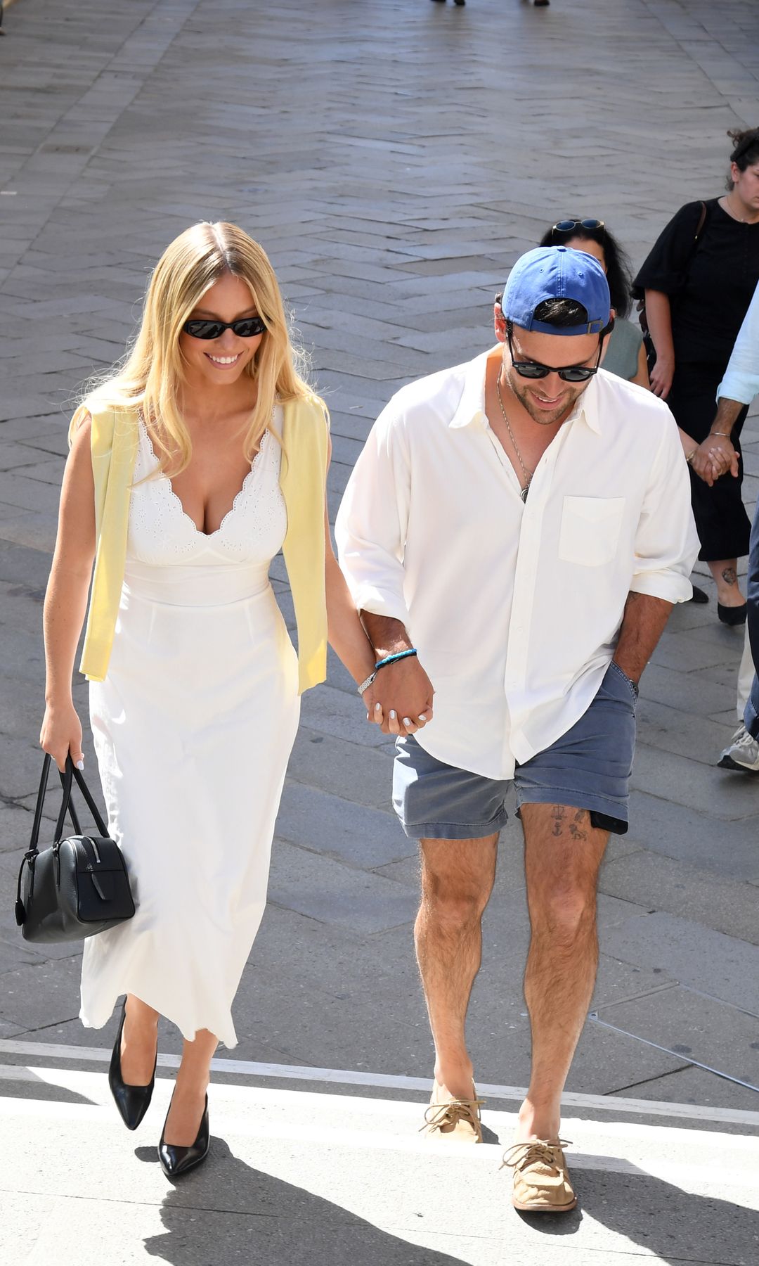 Sydney Sweeney was spotted with Scooter Braun during the 83rd Venice International Film Festival on September 3, 2026.