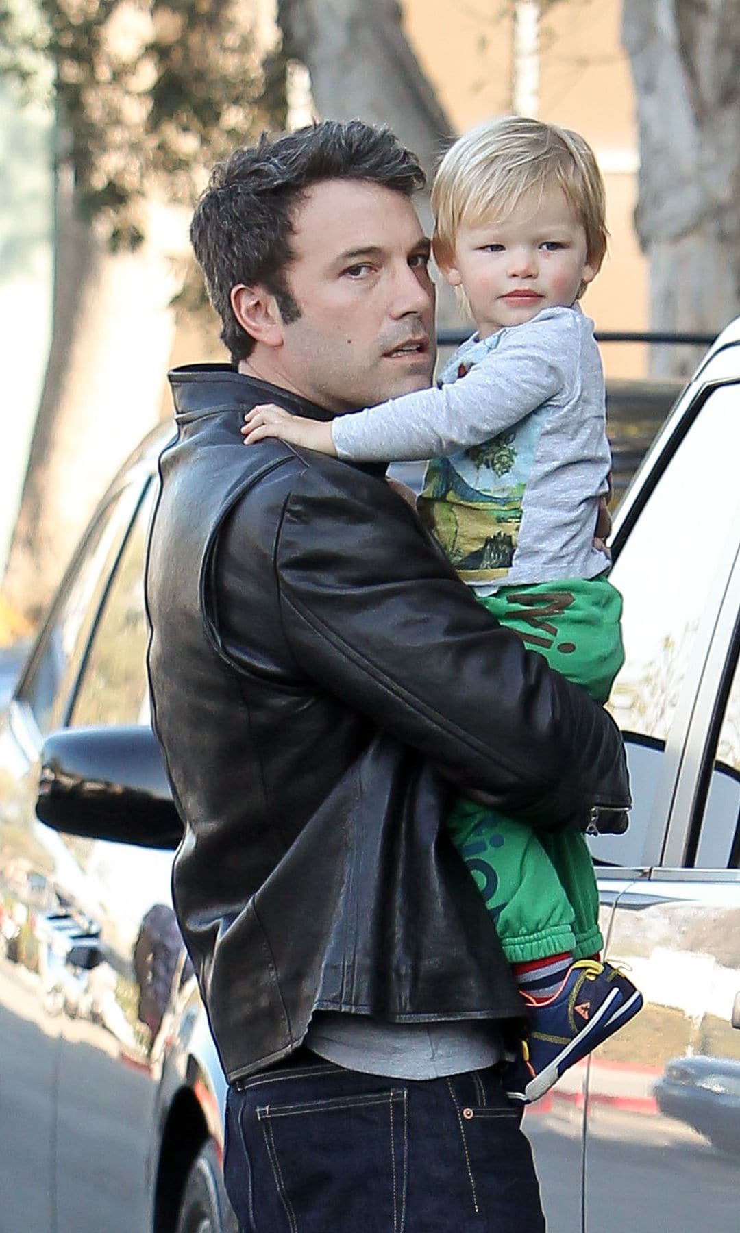 Samuel is Ben's youngest child, with the two often photographed together at various sporting events
