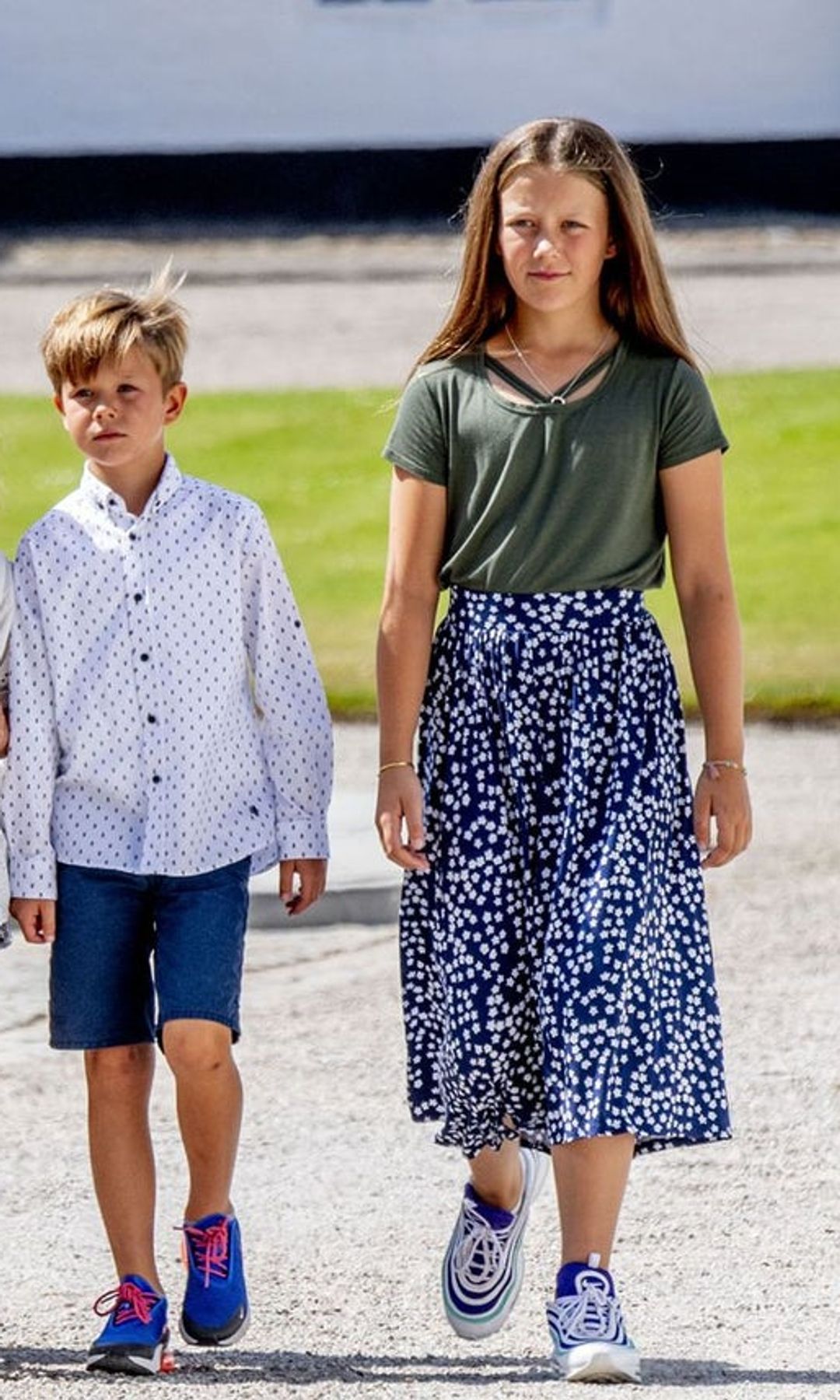 20. Skirt and Sneakers
