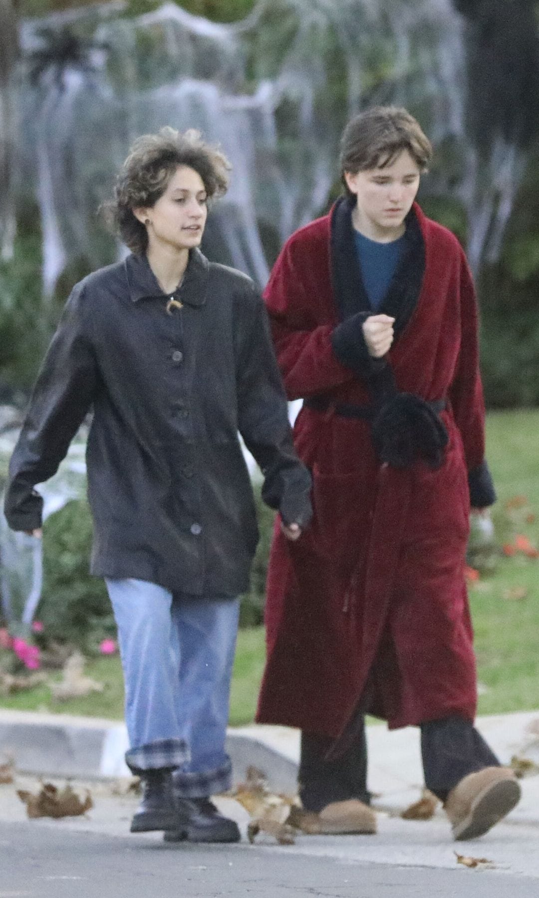 Emme Muniz and Fin Affleck reunited for Halloween weekend