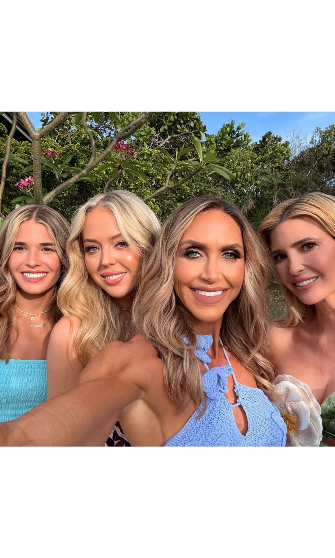 Lara Trump shared photos of what appears to be the wedding celebration