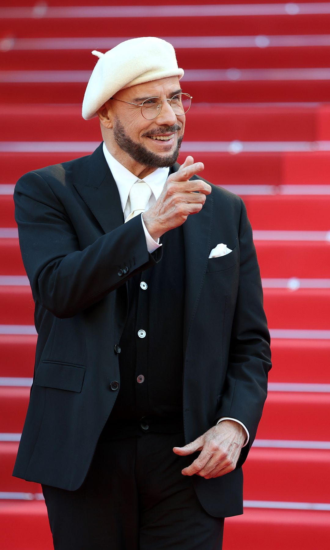 John Travolta attends the "Karma" screening during the 79th annual Cannes Film Festival
