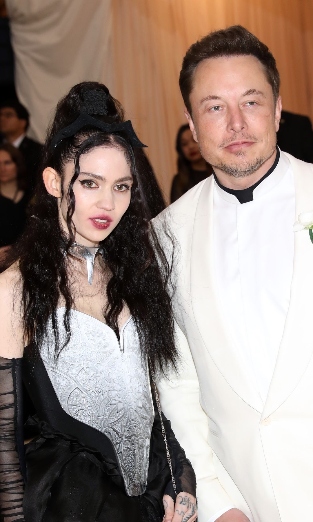 Elon Musk and Grimes at the Met Gala
