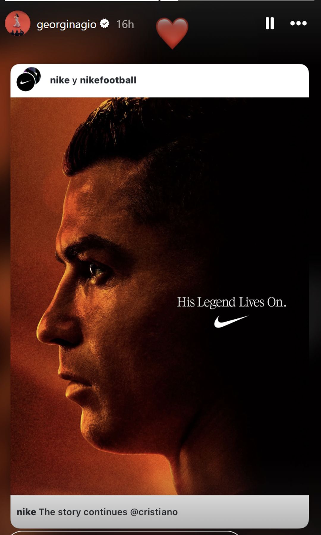 Rodriguez shared a post following Portugal's elimination from the tournament