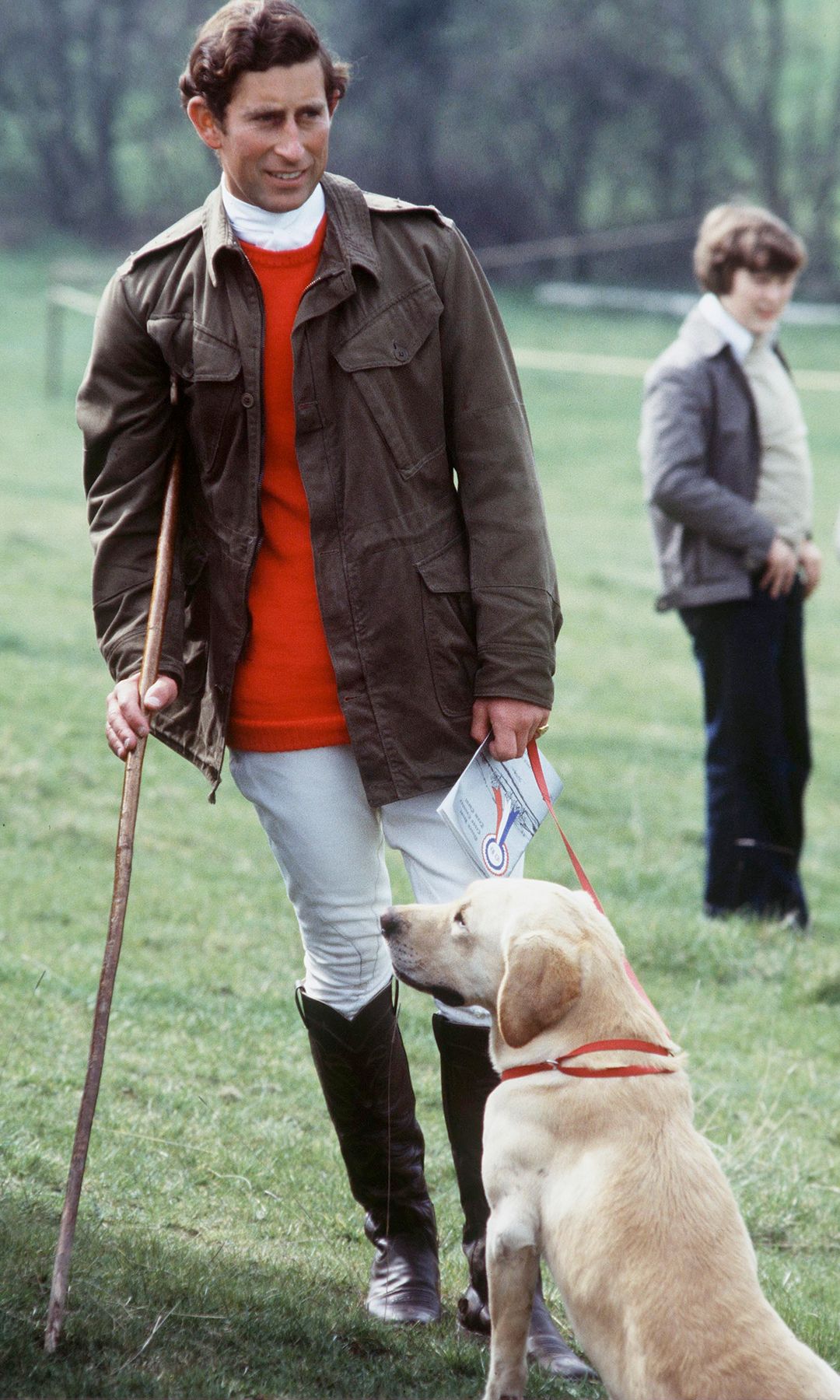 El perro más famoso del rey Carlos era su laboratorio, Harvey
