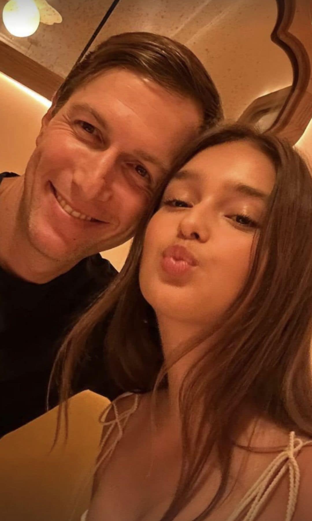 Arabella and her dad, Jared Kushner