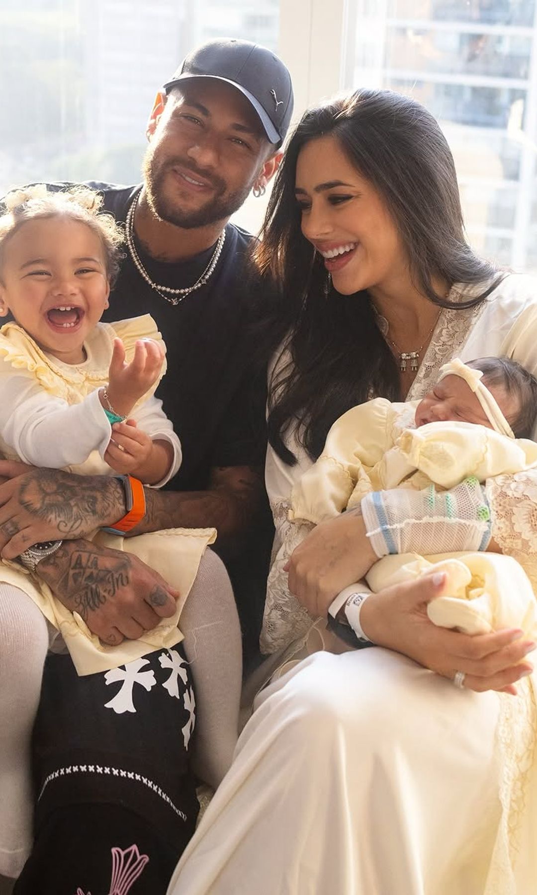 Baby Mel is here: Neymar and Bruna expand their family