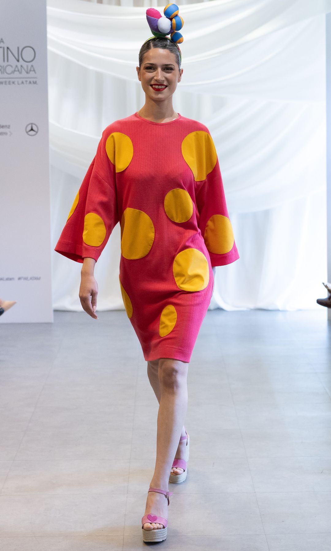 Designers Pamela and Fernando Acosta, Paulina Luna, and Anielka Monge headlined a high-glamour showcase in the heart of the Spanish capital’s Golden Mile.