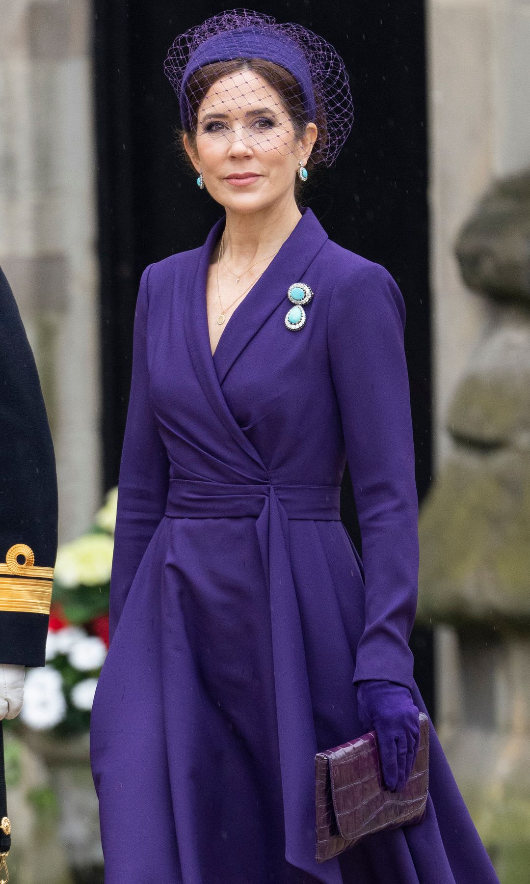 Crown Princess Mary of Denmark at Westminster Abbey during the Coronation of King Charles III and Queen Camilla