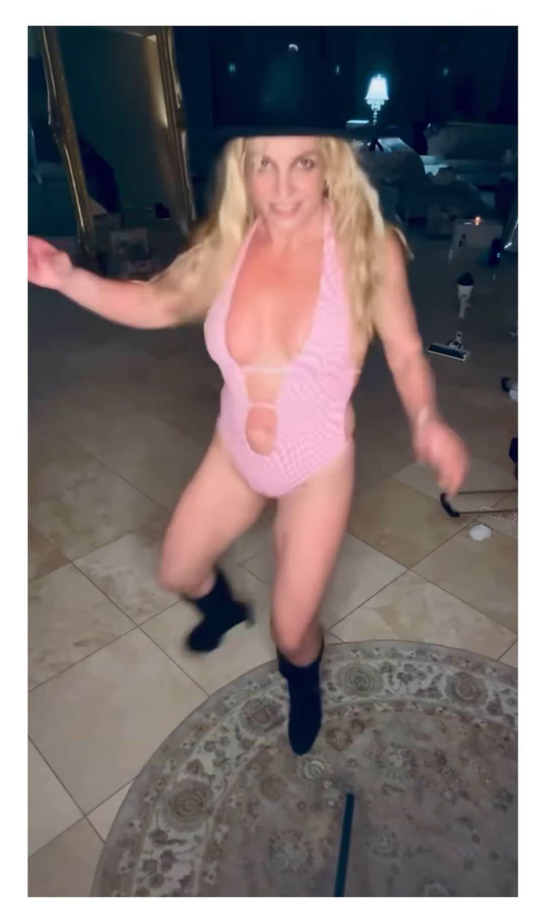 Britney Spears shared a new video on her Instagram